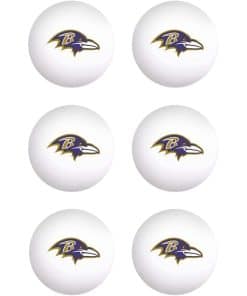 Pelotas de Tenis de Mesa de Baltimore Ravens de WinCraft