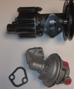 Bomba de agua de mar cruda accionada por correa con polea y