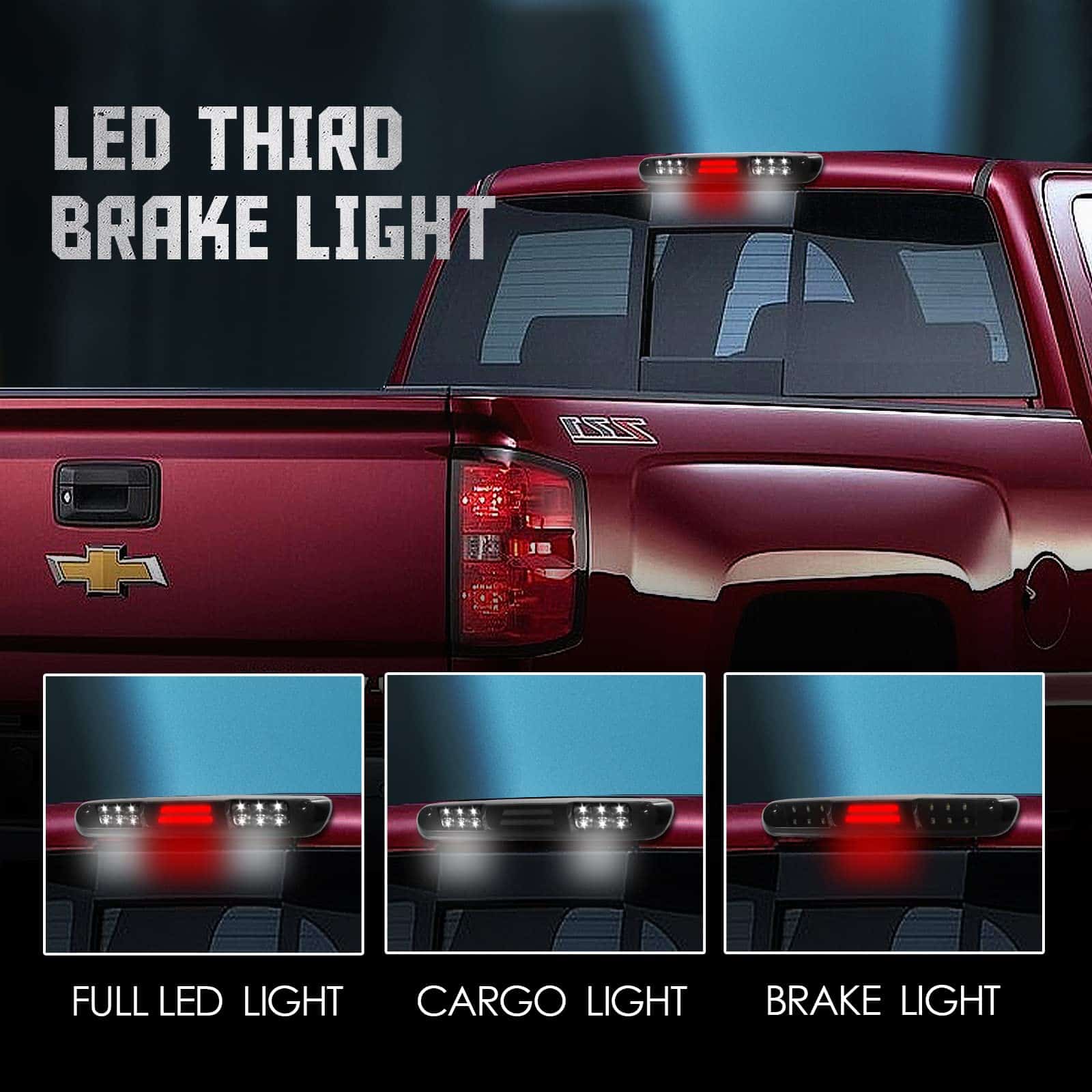 KOMAS 3ra Tercera Luz de Freno Trasera de Repuesto Para - Imagen 9
