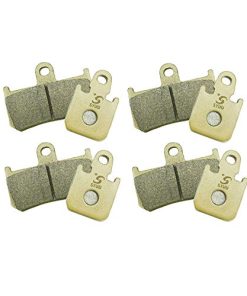 S SYUU Juego de Pastillas de Freno Delanteras de Alto