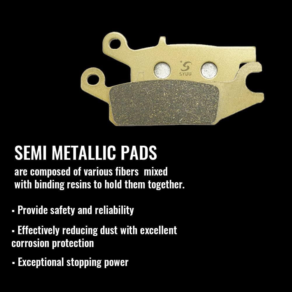 Pastillas de Freno Delantero Trasero de Alto -45R FA446 - Imagen 3