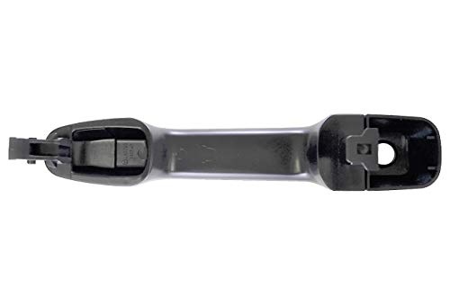 Manija de puerta exterior negra sin pintar - - Imagen 4