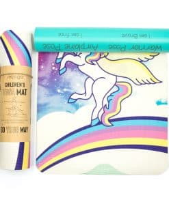 Tapete de Yoga para Niños Myga, Estampado Eco-Friendly para