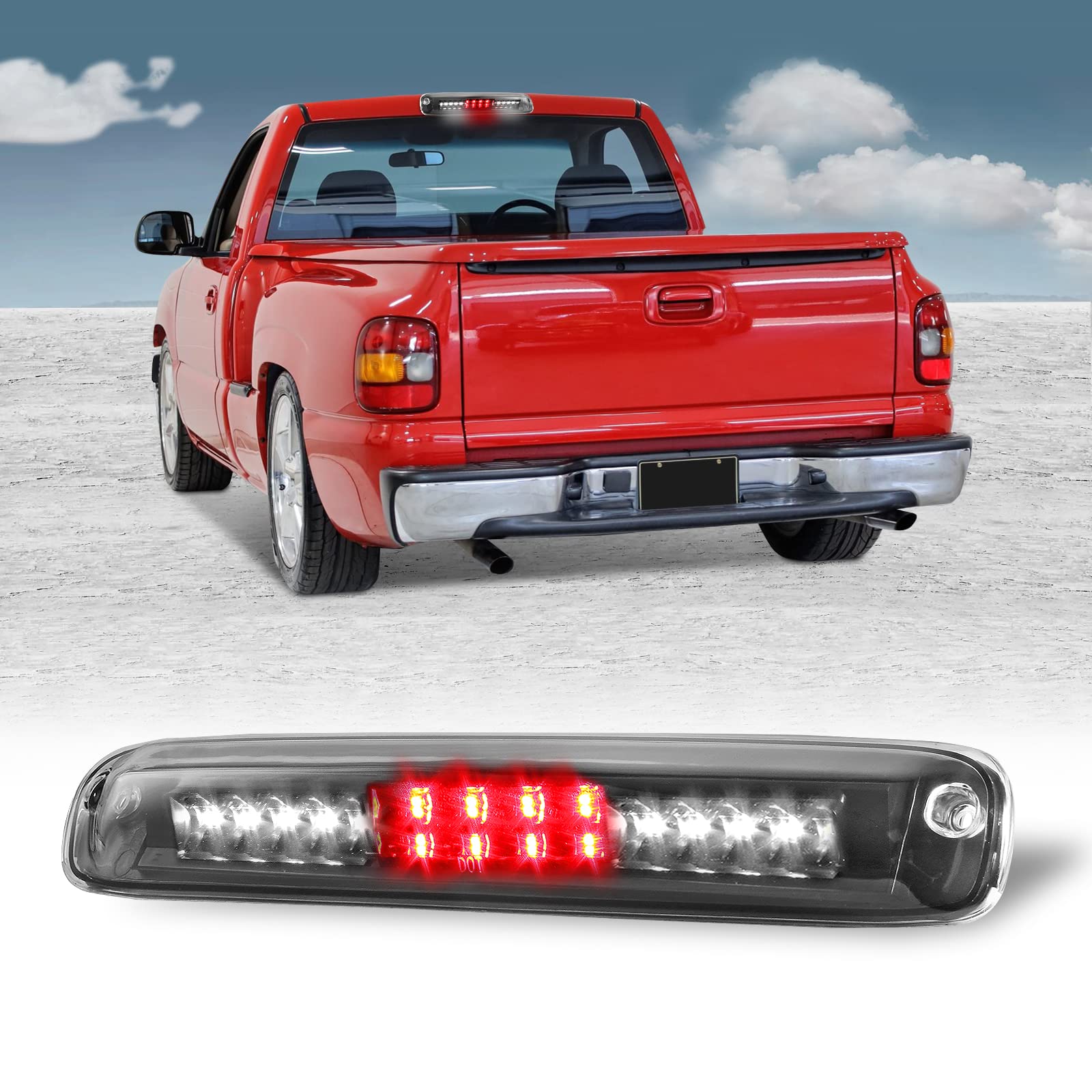 3ra Tercera Luz de Freno Trasera de Repuesto para Chevrolet