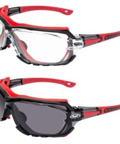 Global Vision 2 Pares de Lentes de Seguridad para -e de Humo