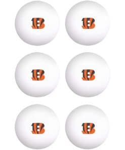 Pelotas de Tenis de Mesa WinCraft Cincinnati Bengals de