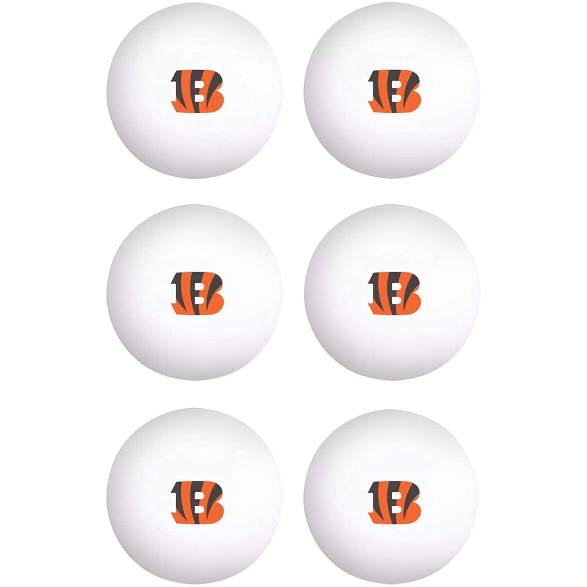 Pelotas de Tenis de Mesa WinCraft Cincinnati Bengals de