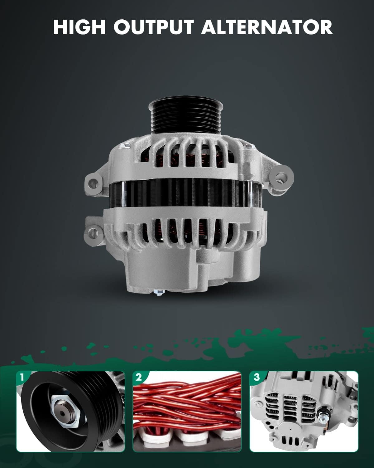 Alternador SCITOO para Acura RSX 2002-2006, Honda CR-V - Imagen 6