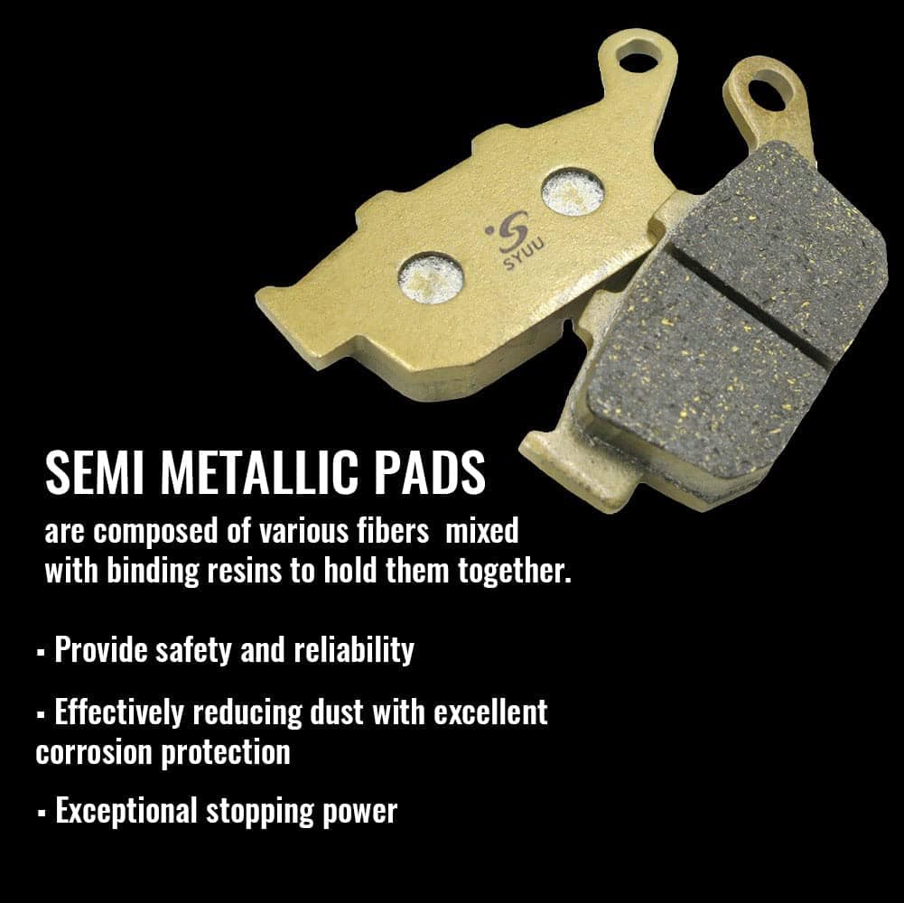 S SYUU Juego de Pastillas de Freno Delanteras -9F FA140R - Imagen 6