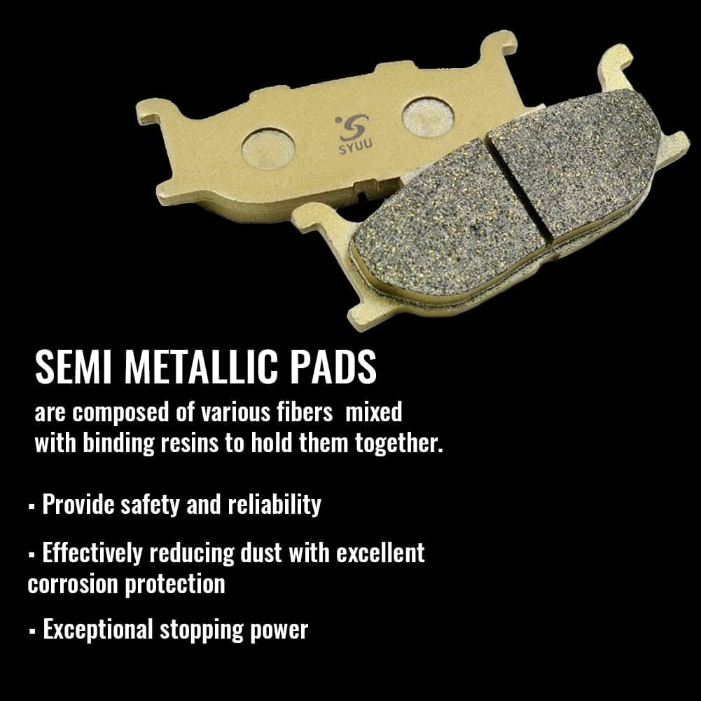 S SYUU Juego de Pastillas de Freno Delanteras -9F FA140R - Imagen 5