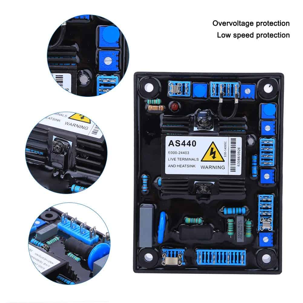 Regulador de voltaje AVR AS440 Generator Tools para - Imagen 4