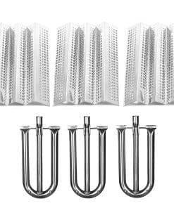 3-Pack Placa Caliente de Acero Inoxidable y 3-Pack Quemador