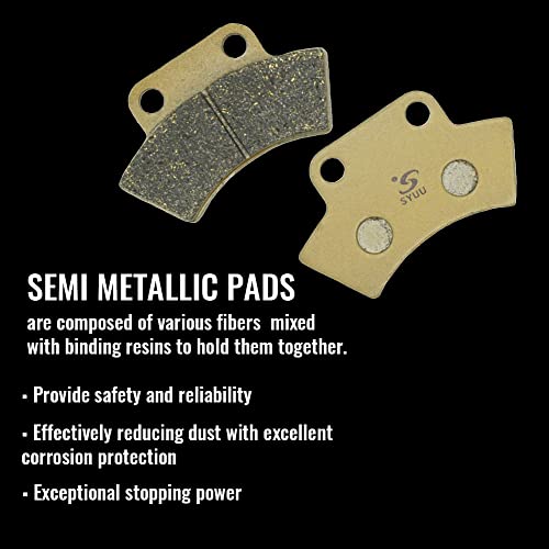 S SYUU Juego de Pastillas de Freno -9F FA232R - Imagen 6