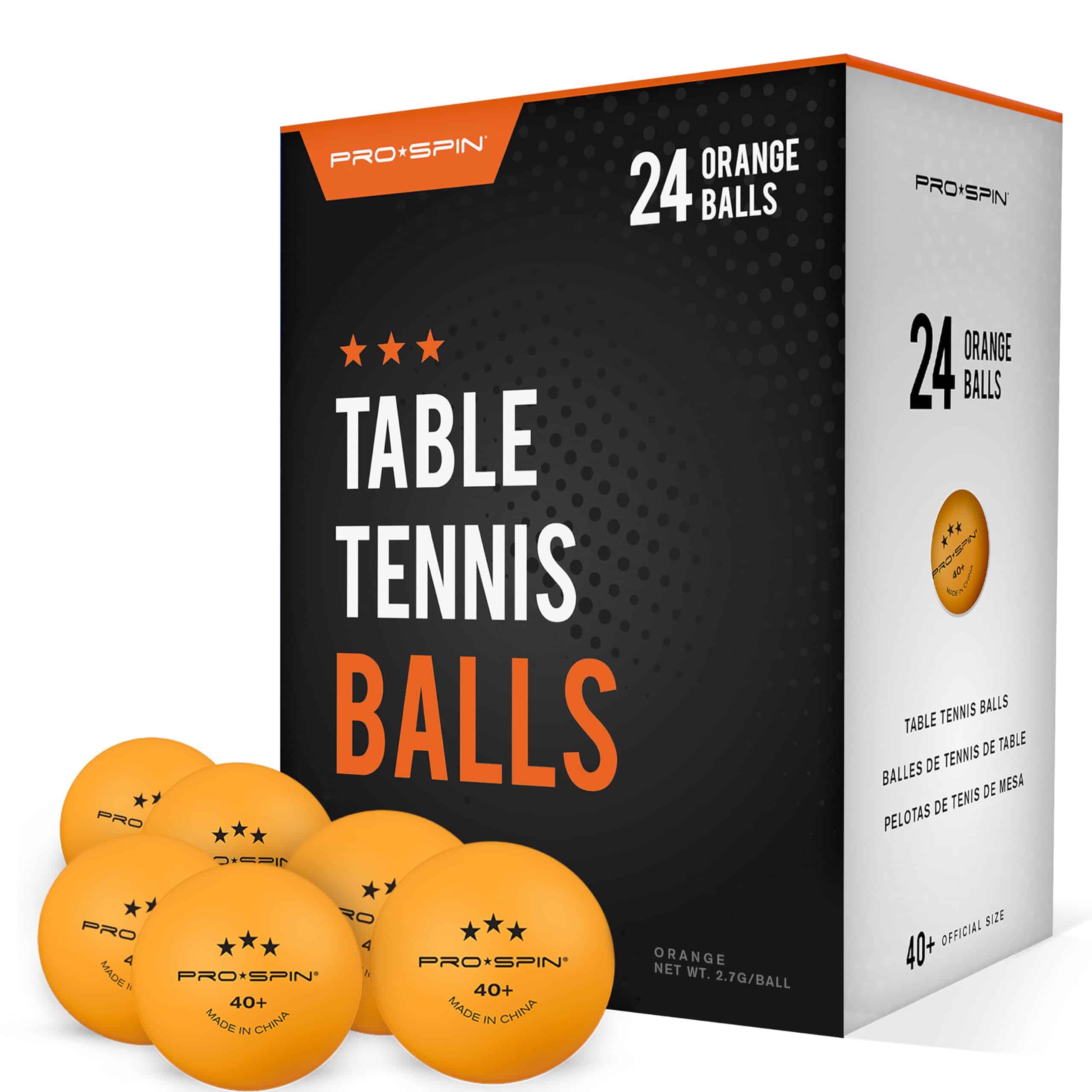 Pelotas de Ping Pong PRO SPIN - Pelotas de Tenis de Mesa 3