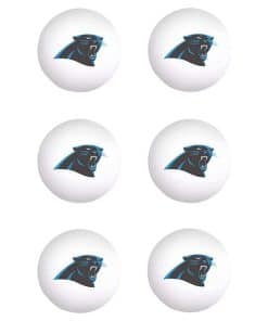 WinCraft Carolina Panthers Paquete de 6 Pelotas de Tenis de
