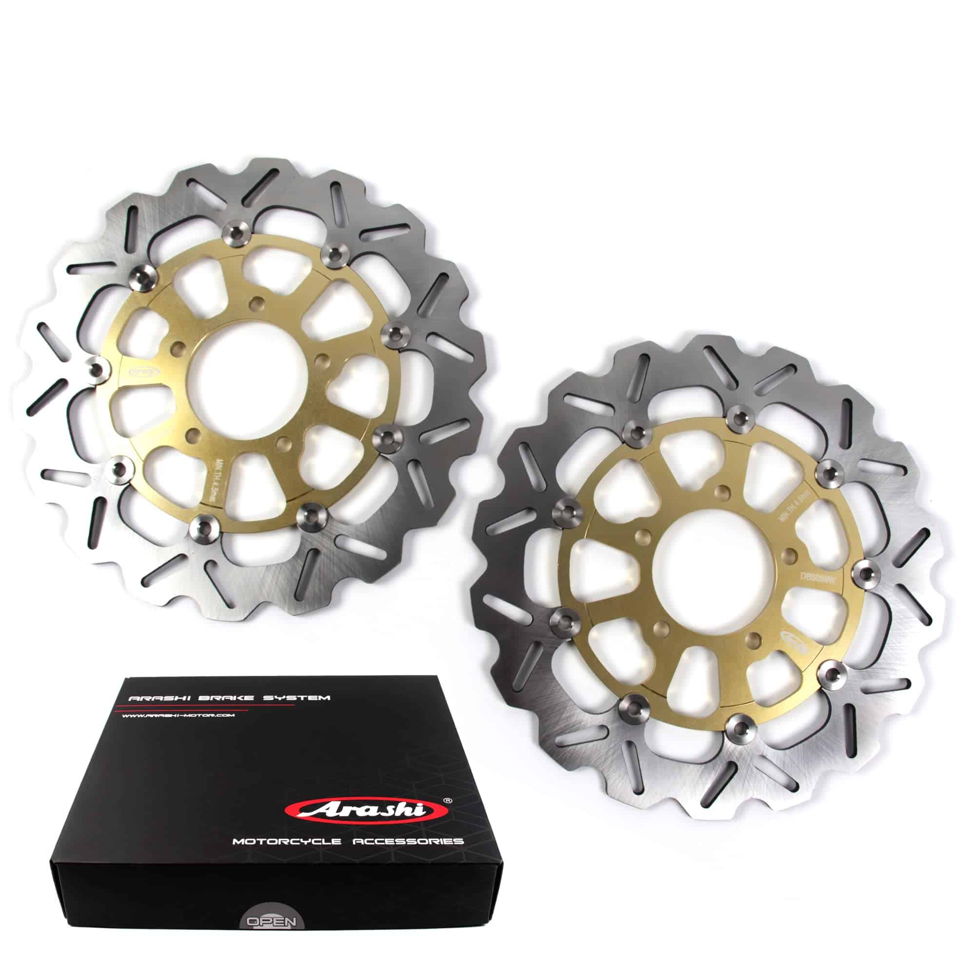 Discos de Freno Delanteros Arashi para Kawasaki Ninja ZX6R