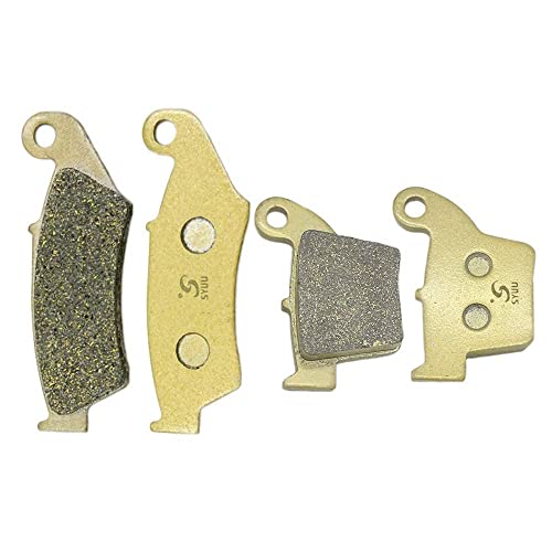 Conjunto de pastillas de freno delantero y trasero de