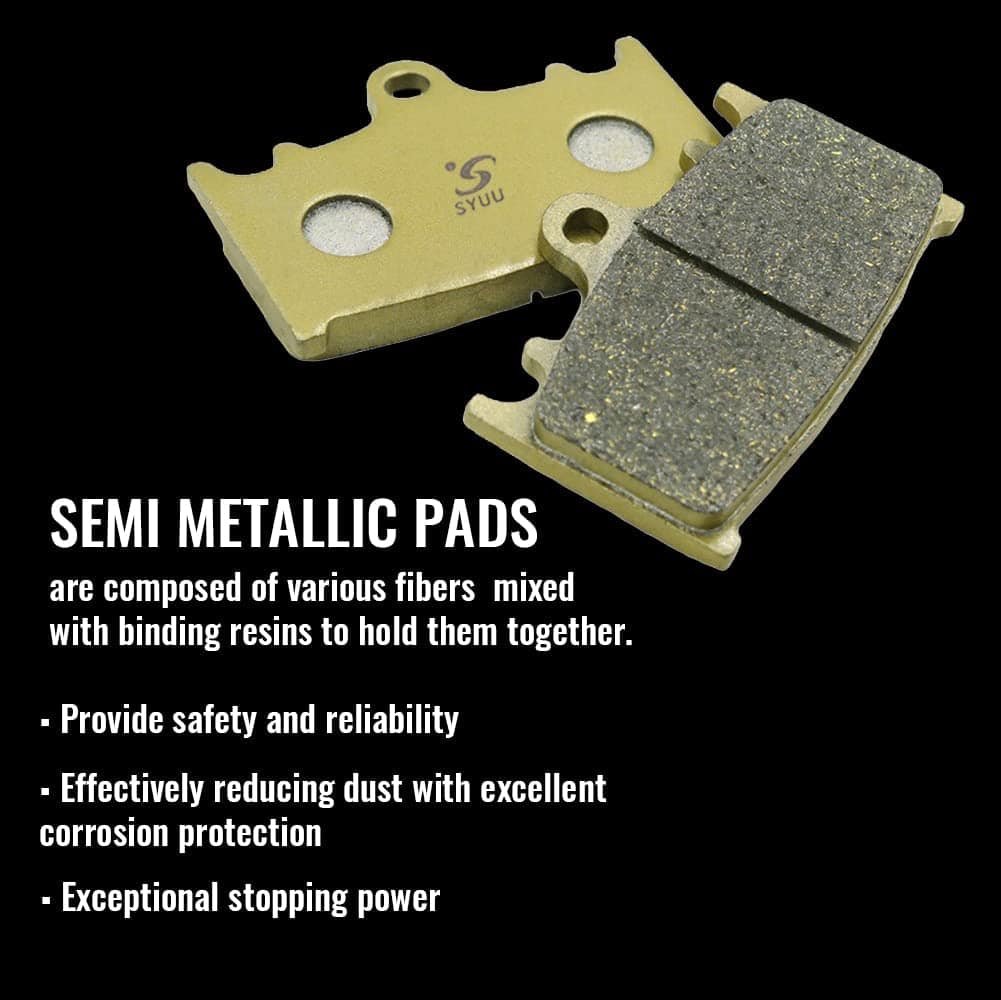 S SYUU Juego de Pastillas de Freno Delanteras y -8F FA174R - Imagen 5