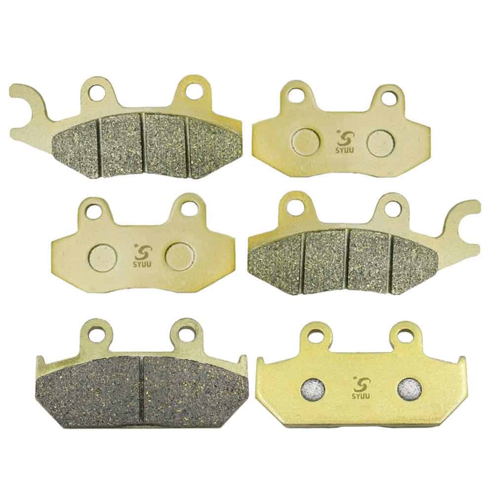 Pastillas de Freno Delanteras y Traseras de Alto -7F FA412R