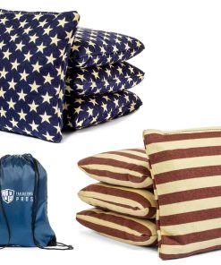 Set de 8 Bolsas de Maíz para Juego de Cornhole Hechas con