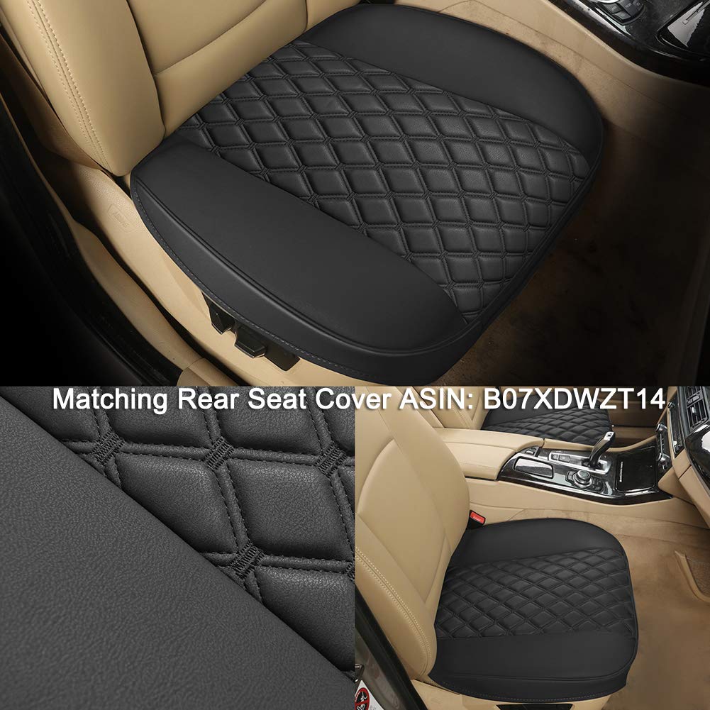 1 Par de Fundas de Asiento de Coche de PU Black Panther, - Imagen 5