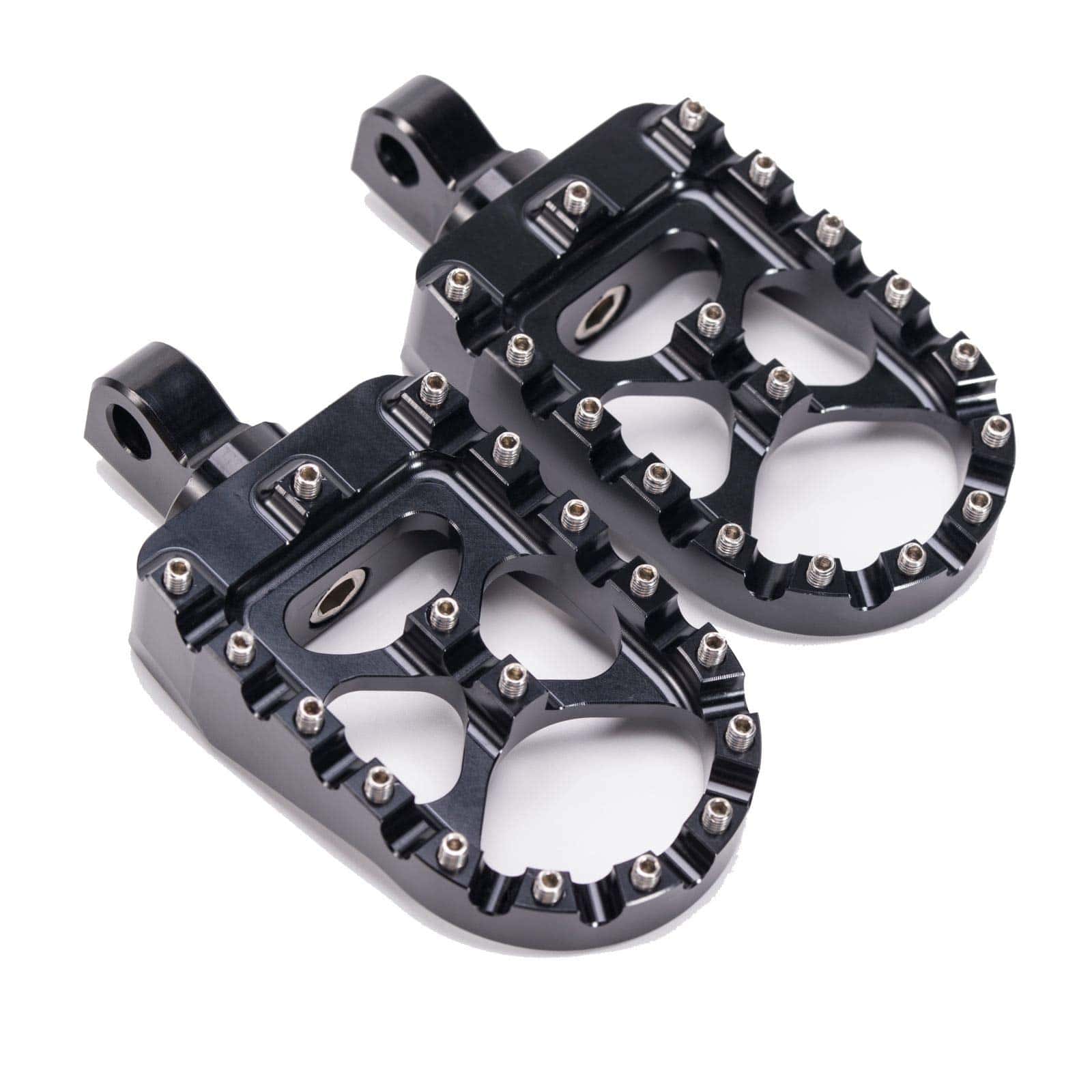 Hopider CNC Wide Foot Pegs 360� Roating MX Chopper Bobber