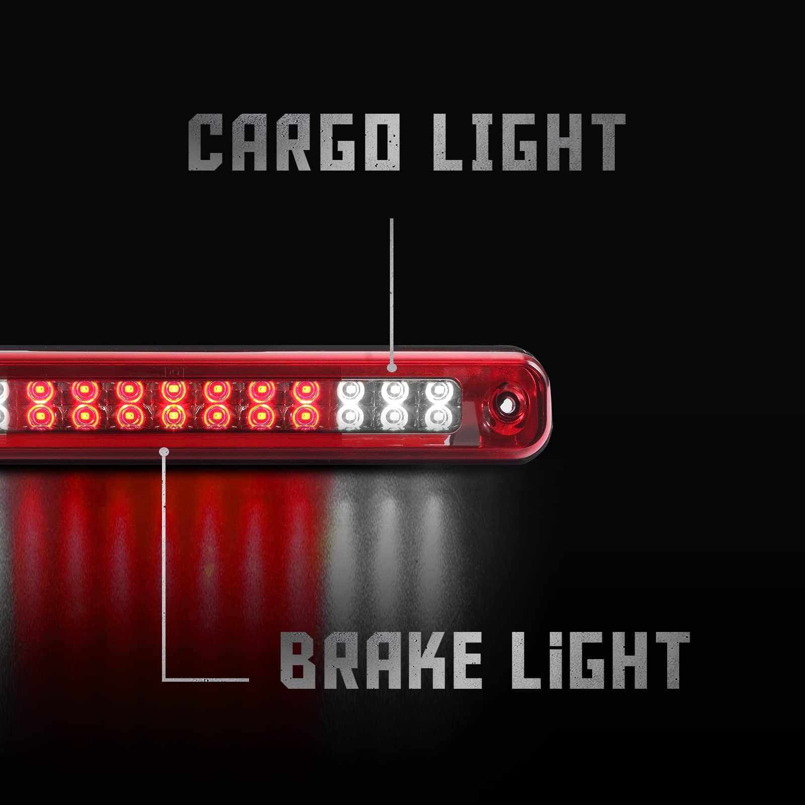 3ra Tercera Luz de Stop de Freno Trasera de Repuesto para - Imagen 5
