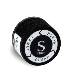 PUNTA DE CUE KAMUI Clear Black laminada para billar - 1 pc