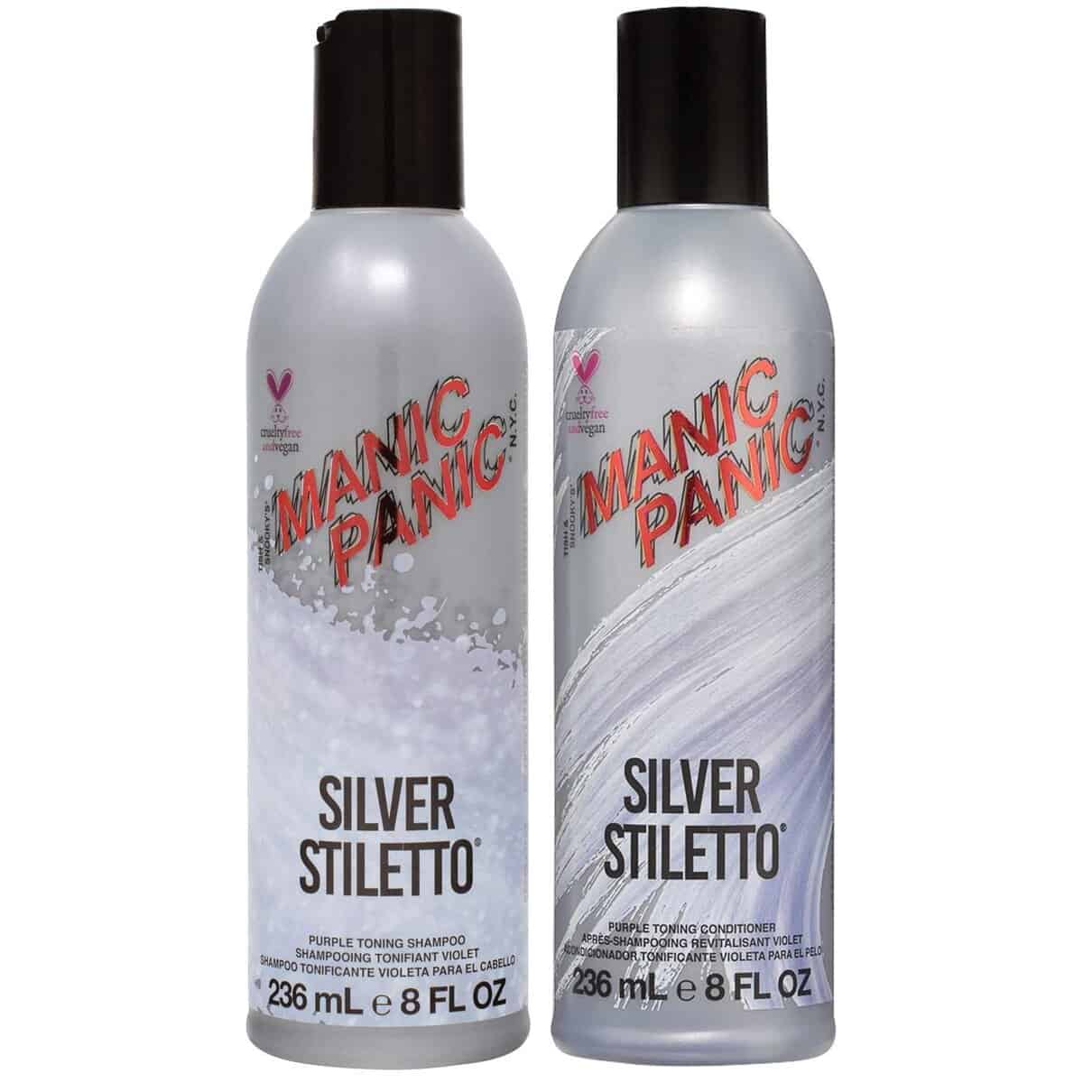 Shampoo y Acondicionador MANIC PANIC Silver Stiletto