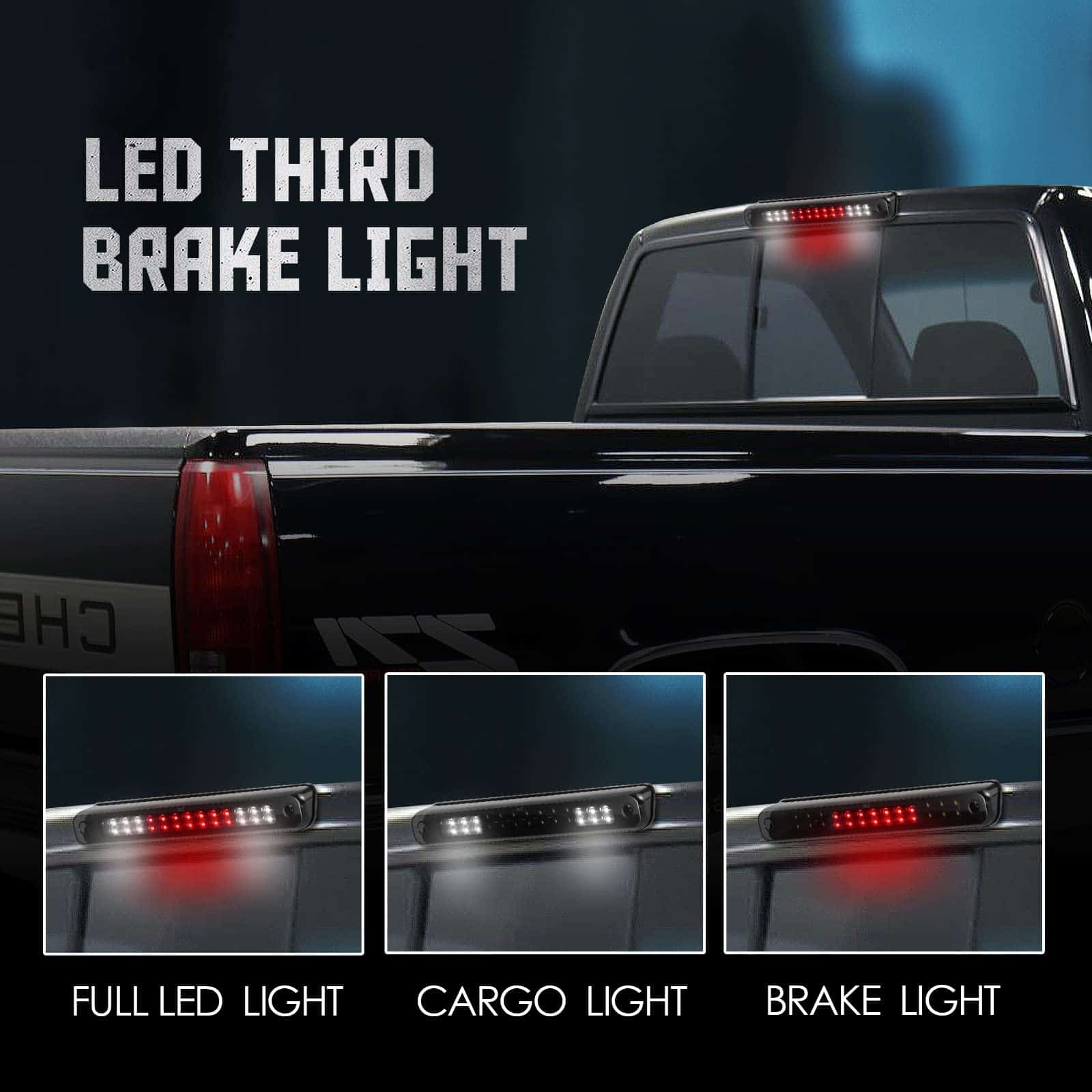Tercera Luz de Freno Trasera de Repuesto para Chevy GMC - Imagen 9