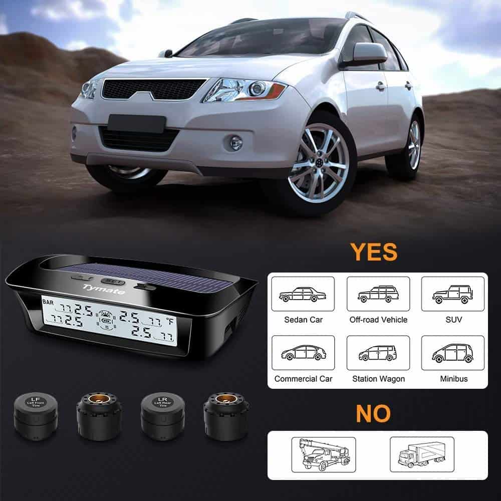 Sistema de monitoreo de presión de -Pantalla monocromática - Imagen 5