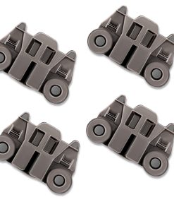 WPW10195417 Juego de 4 Ruedas Mejoradas para Lavavajillas