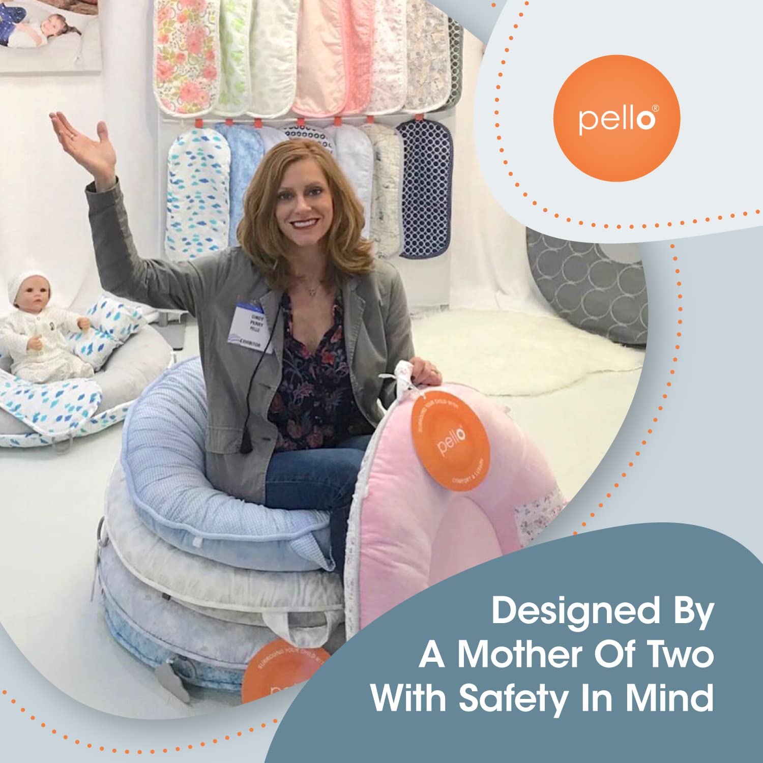 Cojín de piso para bebés multipropósito Pello, Alfombra de - Imagen 7