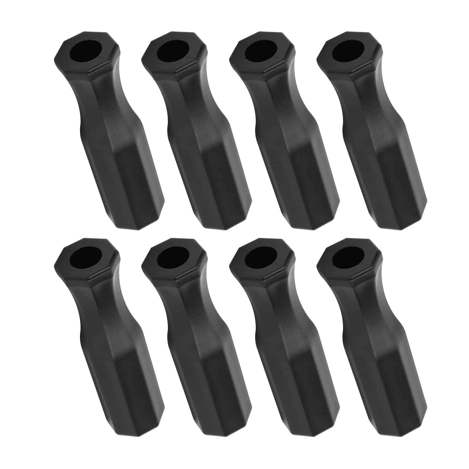 8pcs Mango de futbolín Mango de repuesto de parte de fútbol