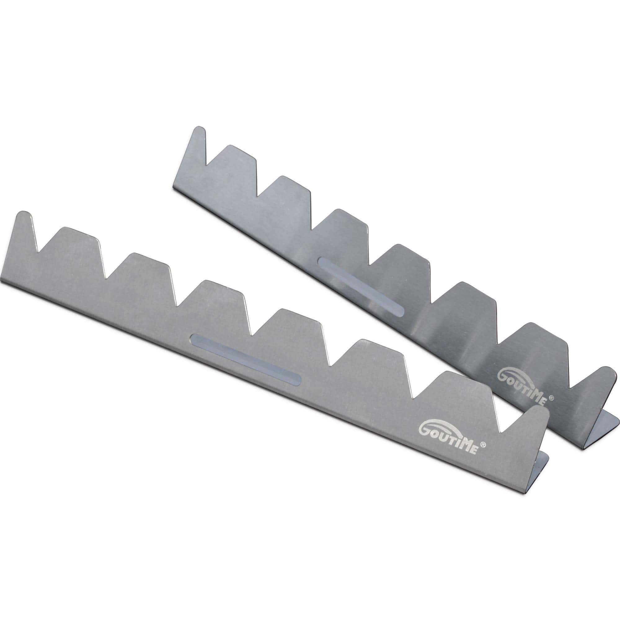 Goutime Soporte de Acero Inoxidable para Brochetas de Shish