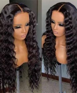 Pelucas sintéticas rizadas sueltas AimeileMiss encaje