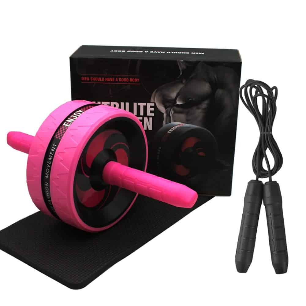 Set de Abdominales BiJun Ab Roller Wheel - Rueda para Abs,