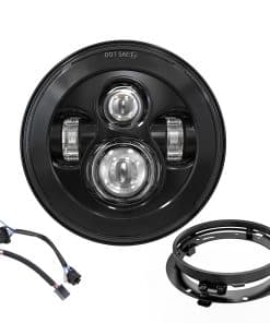 Faros LED Z-OFFROAD de 7 pulgadas de alto y bajo haz de luz