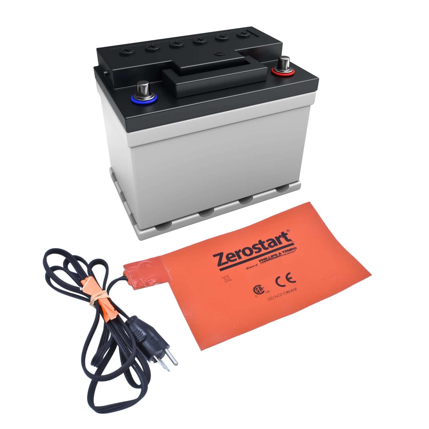 Calentador de Batería de Pad de Silicona Zerostart 3400104, - Imagen 4