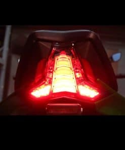 LED Tail Light Smoke Lens Integrated Turn Signal Light For