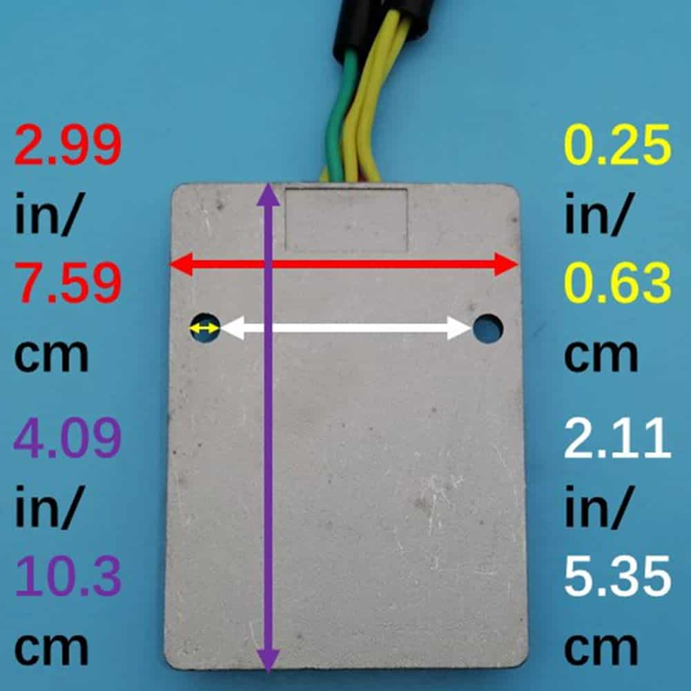 Regulador de Voltaje Rectificador Compatible con Kymco - Imagen 4