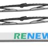 Par de Limpiaparabrisas Renew de 28 pulgadas para RV o