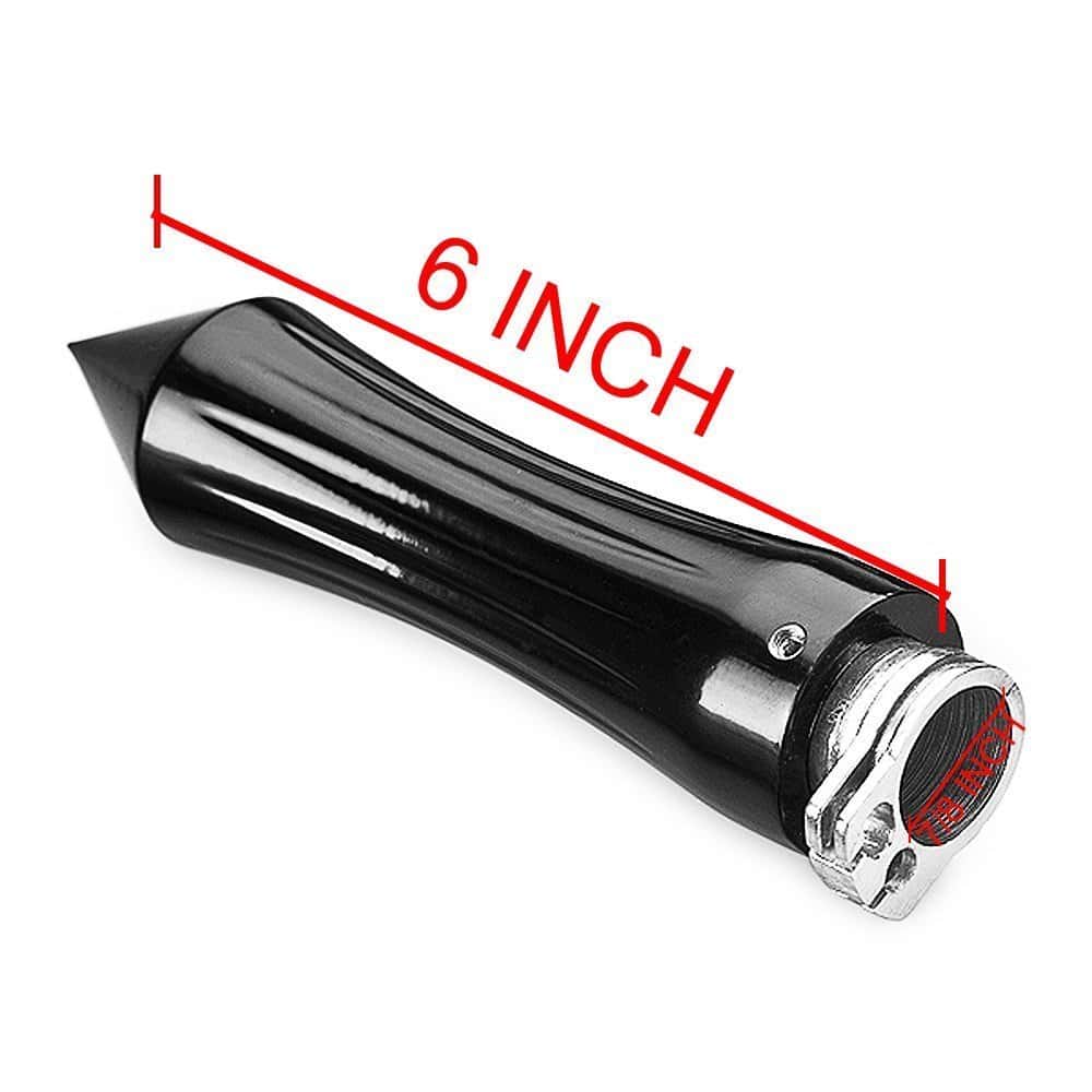 2 x Puños de Manillar de Aluminio Billet Anodizado Negro - Imagen 6