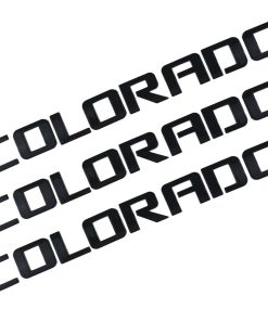 Emblemas de letras Colorado de Aimoll 3 piezas, 3D