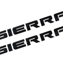 Emblema de Letras Sierra 3D Brillante de Reemplazo para