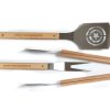 Set de utensilios para parrilla al aire libre de 3 piezas