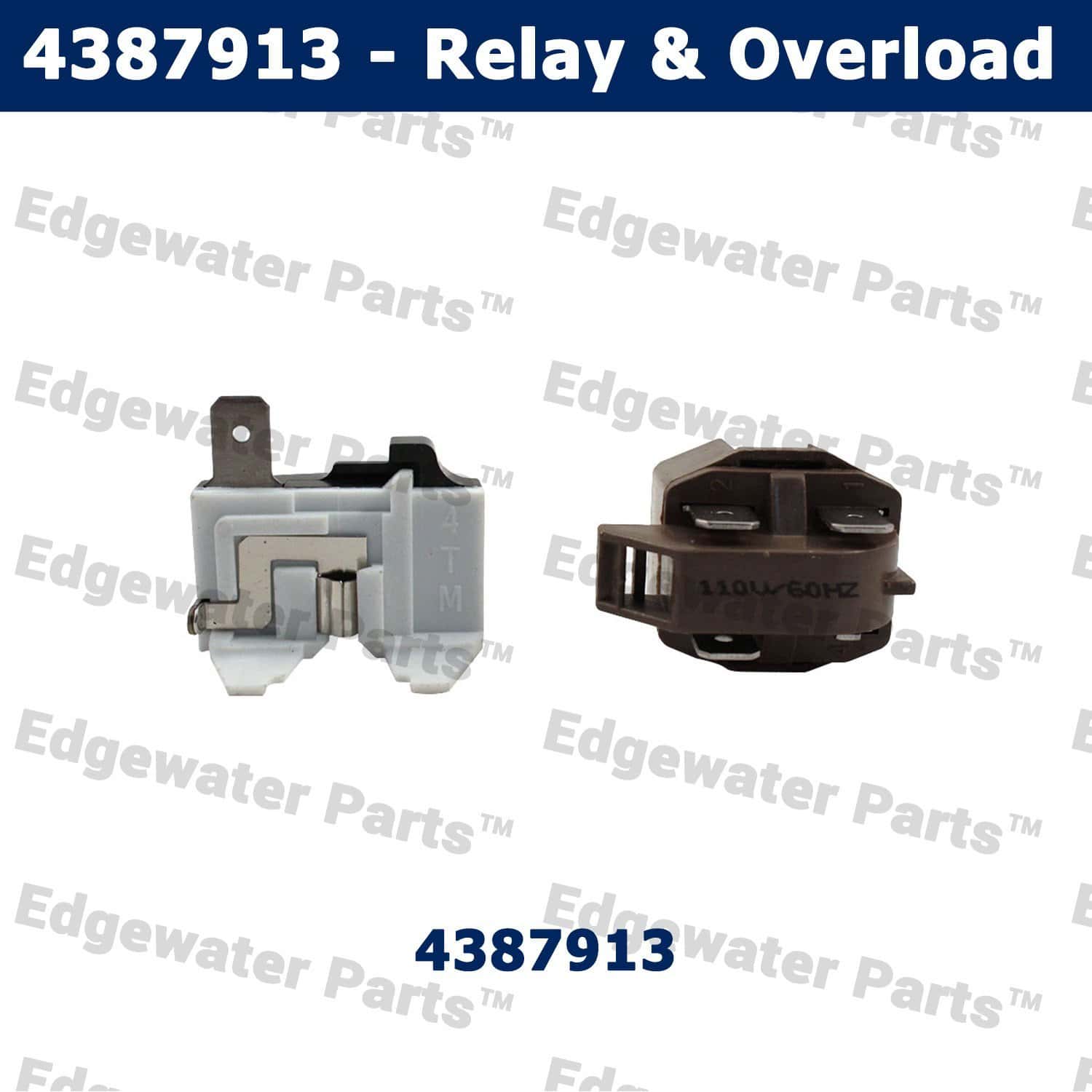 Relé de Compresor y Kit de Sobrecarga para Refrigerador - Imagen 3