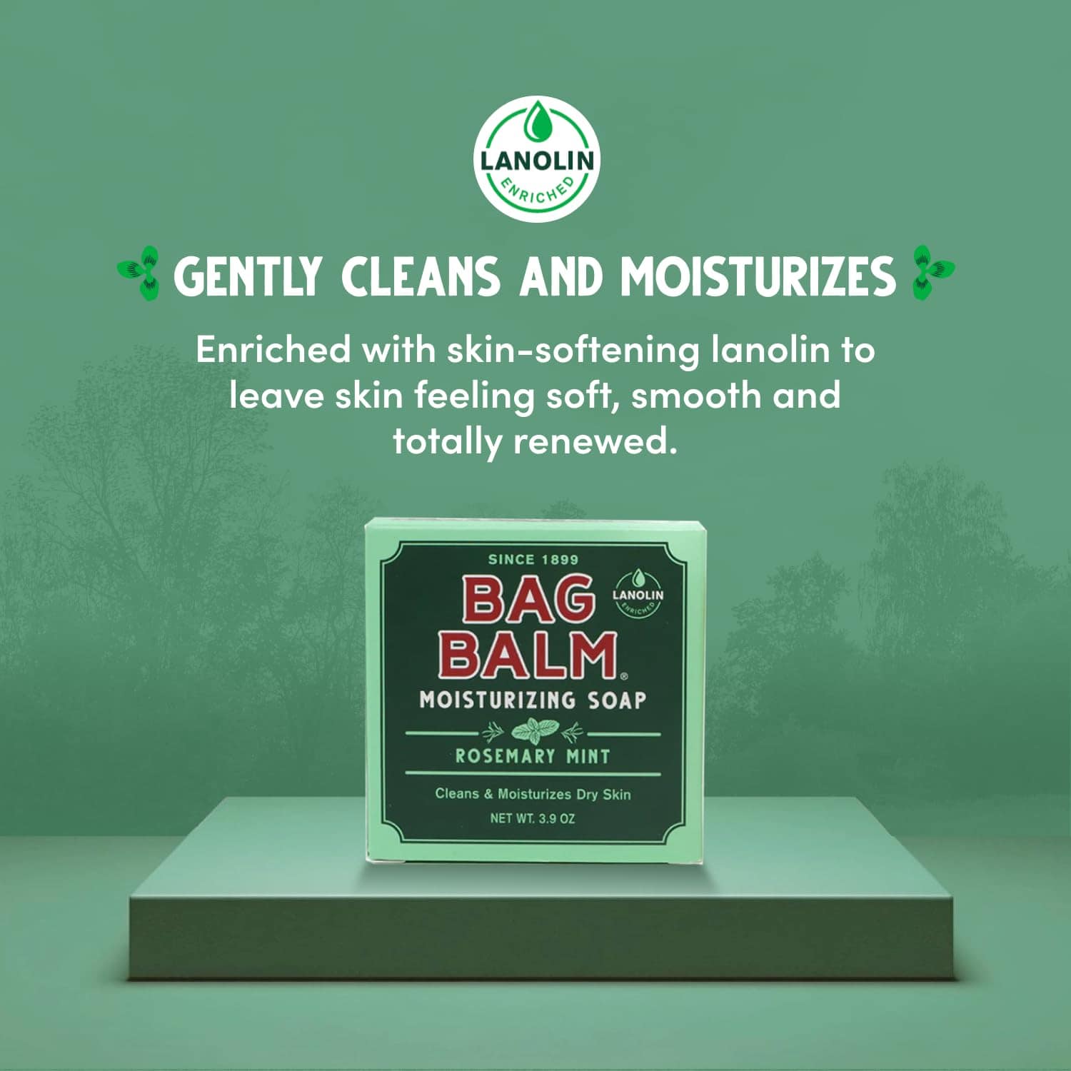 Jabón de Barra Mega Hidratante de Bag Balm, Jabón Corporal, - Imagen 5