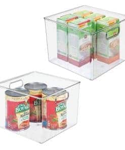 Cesto Organizador de Plástico Moderno con Asas para