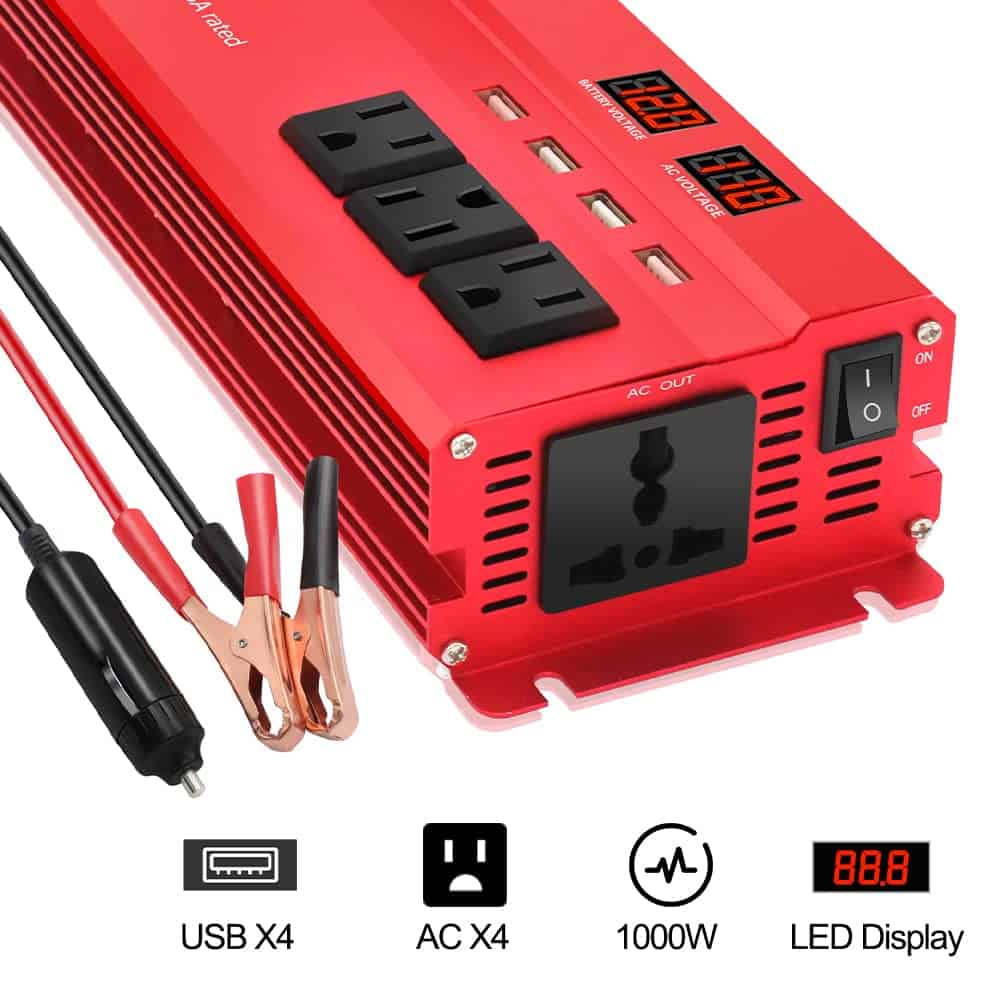 Inversor de corriente para coche Cantonape - Imagen 4